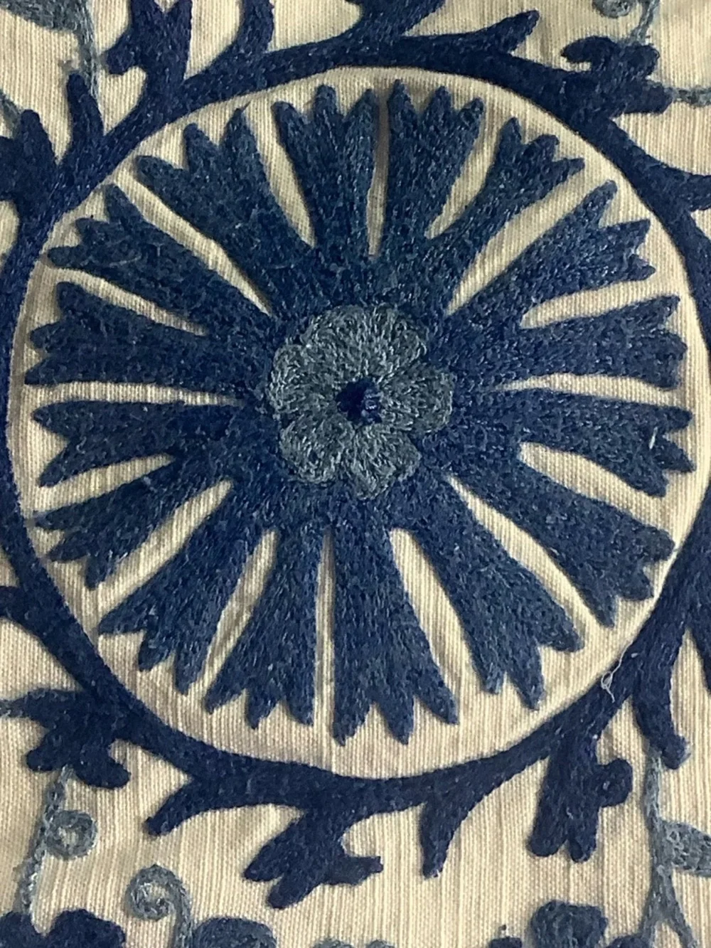 Pottery Barn THREE embroidered pillow covers RARE FIND